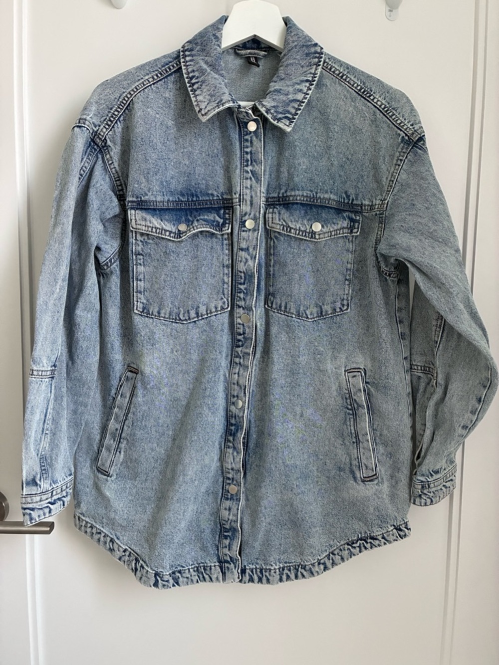H&M Light Wash Denim Jacket